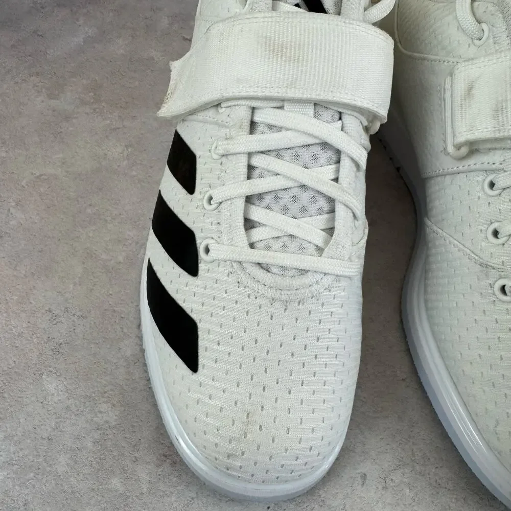 Adidas Powerlift 5 Weightlifting Shoes White Men's 6 Women's 7